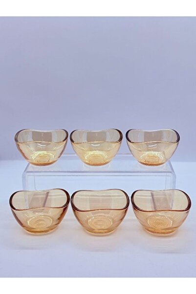 Tırtıl Home Züccaciye Gold Lüsterli Lokumluk 6'lı