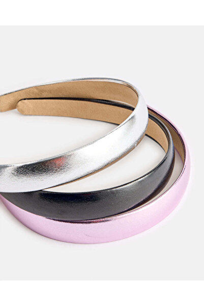 REDTAG Girls Assorted Embellished Headband Set (3 Piece)