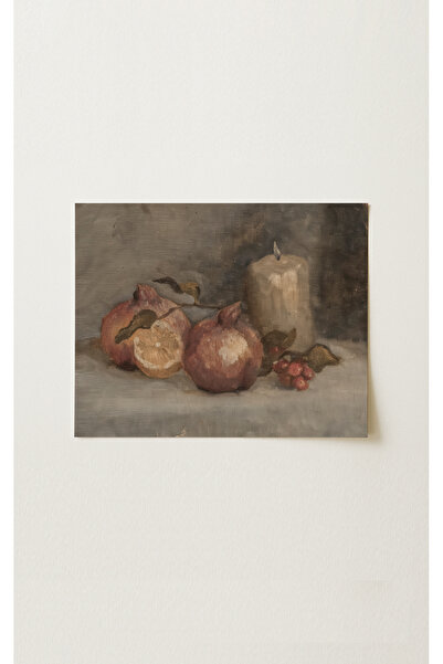 HOME DEKORİSTA Vintage Poster, Galeri Duvarı, Sanatsal Baskı, mutfak dekor, N...