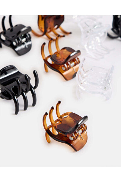 REDTAG مجموعة مشابك شعر نسائية متنوعة (12 قطعة)