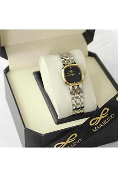 marblino Women's Watch in Gold and Silver