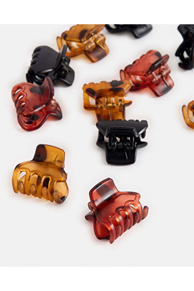 REDTAG Women Assorted Hair Claws Set (12 Piece)