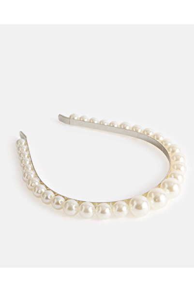 REDTAG طوق رأس أبيض للنساء