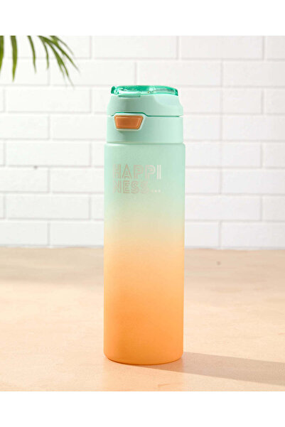 REDTAG Blue And Orange Flip Top Ombre Water Bottle (930ml)