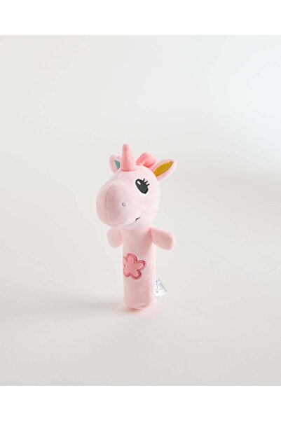 REDTAG Pink Baby Unicorn Squeaker Toy