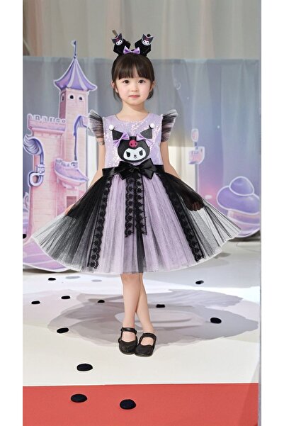 esmanin dolabı Kuromi katkat çocuk abiye elbise