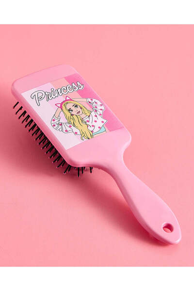 REDTAG فرشاة شعر نسائية مطبوع باللون الوردي