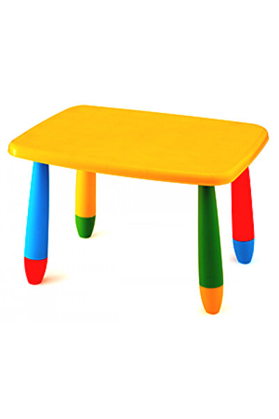 Raki Masa dreptunghiulara pentru copii MASHA 72,5x57xh47cm galbena