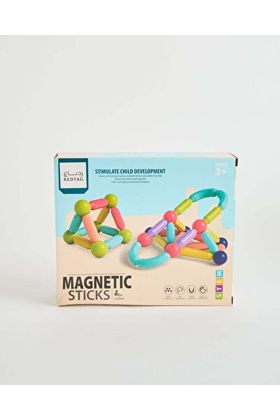 REDTAG مجموعة مكعبات مغناطيسية متنوعة - 36 قطعة