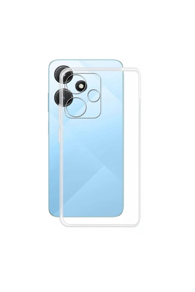 eco port جراب انفينيكس هوت 30i سيليكون شفاف فاخر