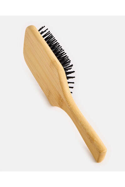 REDTAG Women Beige Wooden Hair Brush