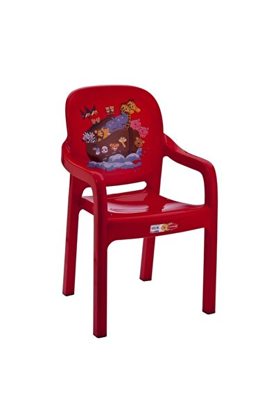 Raki Scaunel cu brate pentru copii ELITE 39,5x36x65cm rosu