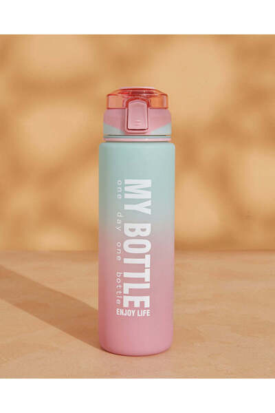 REDTAG زجاجة مياه مطبوعة باللون الوردي