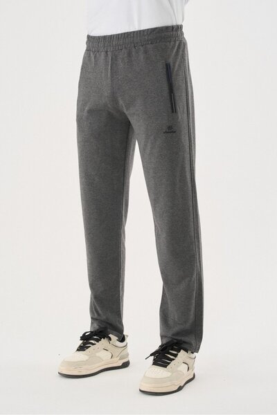 Shooter Sportswear Anthracite Men's Sweatpants Breathable Regular Fit Elastic...