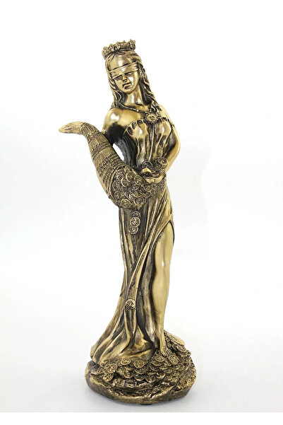 Fırsatkolik Polyester Goddess of Abundance Fortuna Figure Model 2