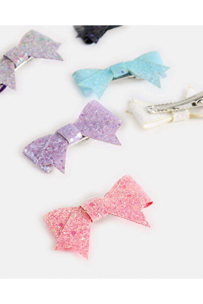 REDTAG مجموعة مشابك شعر متنوعة للبنات (عبوة من 6 قطع)