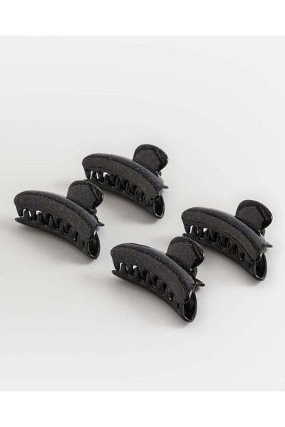 REDTAG Women Black Hair Clip Set