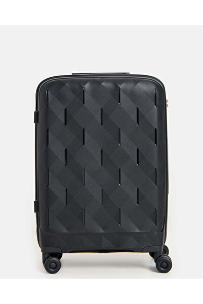 REDTAG Black Trolley Luggage (24 Inch)
