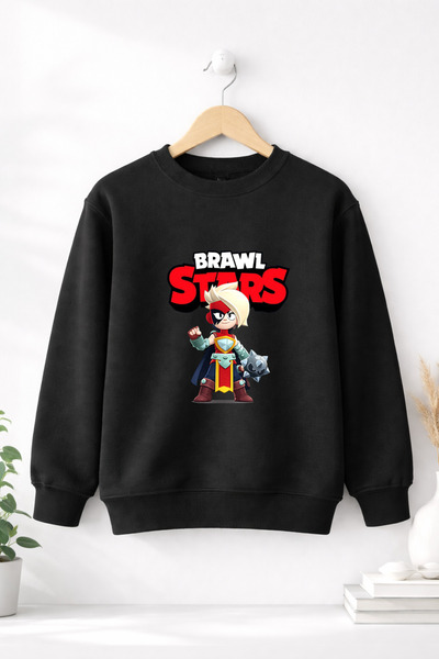 petite pati سويت شيرت من سلسلة Brawl Lumi (3 خيوط، 100% قطن)