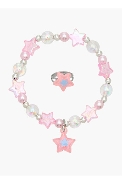 Flora Bella by Shoexpress طقم سوار وخاتم مزين بالنجوم