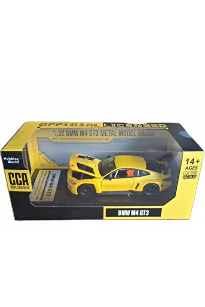 sfs elektrik سيارة معدنية مصغرة طراز BMW M4 GT3 بمقياس 1:32 مع علبة