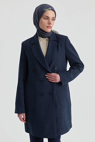 Tuğba Blazer Ceket - İndigo