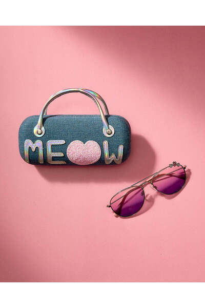 REDTAG Girls Assorted Avaitor Sunglasses With Embellished Case (2 Piece)