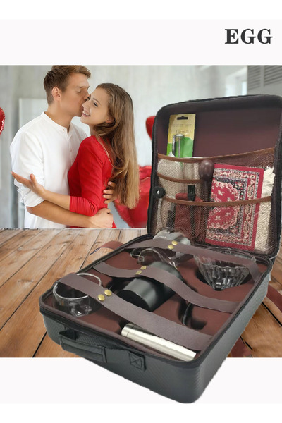 EGG مجموعة فلاتر تقطير القهوة المحمولة للتخييم، 15 قطعة، طقم قهوة للمطبخ أثنا...