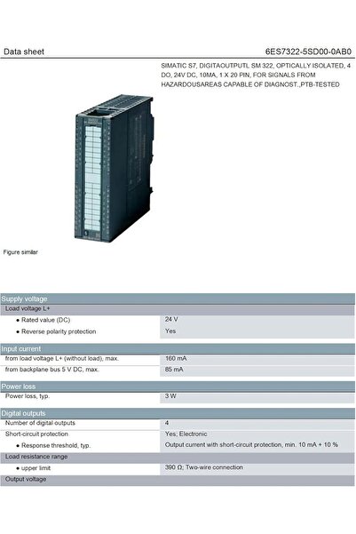 Generic SIMATIC S7-300 Digital Output Module