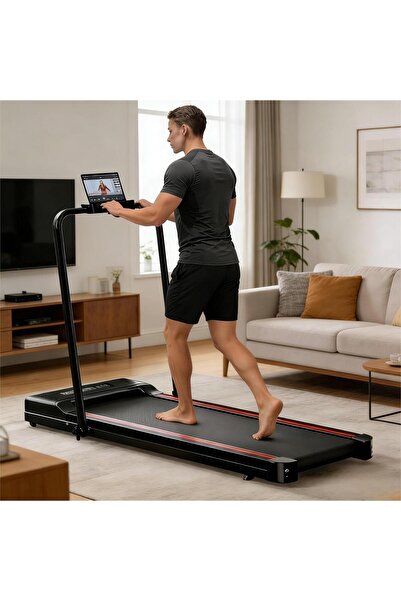 Pomefar Portable Walking Running Pad, 2.5HP Walking Pad Treadmill, 3 in 1 Rem...