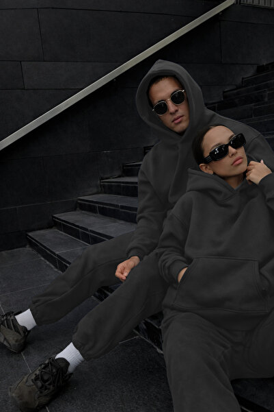 YAKAMEL Unisex Winter Oversized Elastic Hooded Track Suit Suitable for Loved ...