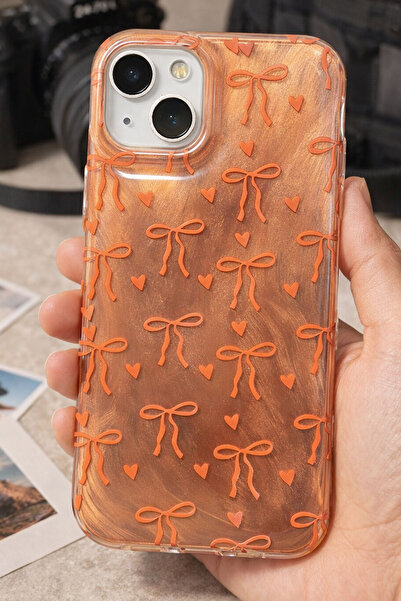 Coverzone حافظة هاتف صلبة أنيقة بنمط شريط هولوغرامي متوافقة مع آيفون 13-14 بر...