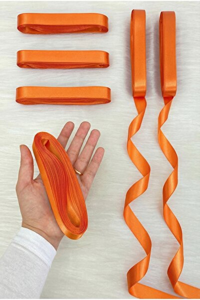 ZEYMERADE Помаранчева атласна стрічка 2 см 10 м, весільний набір, весілля, об...