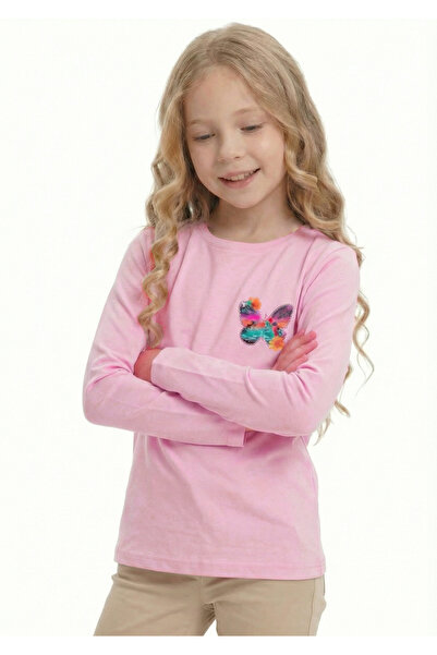 par lingerie pl Μακρυμάνικο μπλουζάκι για κορίτσια με στάμπα B12