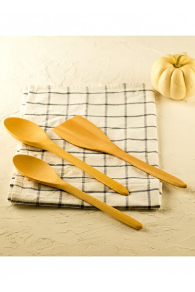 Home Boxwood Handmade 3-Piece Spoon and Spatula Set