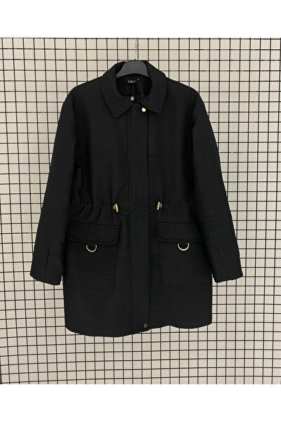 Armine Boy Fermuarlı Çıt Çıt Detaylı Beli Ayarlanabilir Mevsimlik Ceket