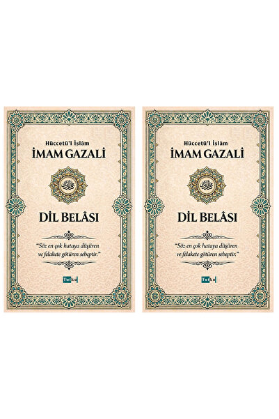 Tutku Yayınevi Dil Belası - 2 Adet - İmam-ı Gazali