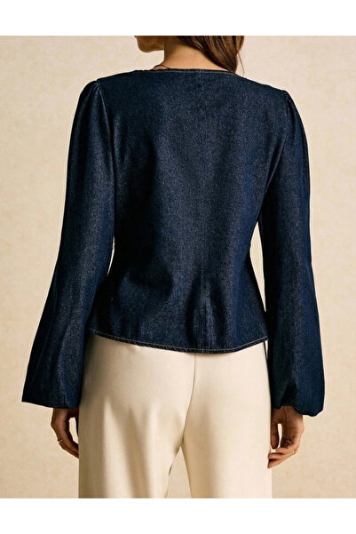 Sheya Sheya denim shirt, blue