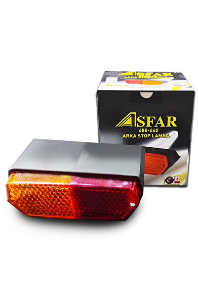 ASFAR Traktör Arka Stop Lambası SOL FIAT 480/ FIAT 640 Su Geçirmez