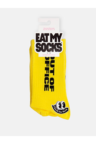 Eat My Socks Out Of Office Yetişkin Çorap