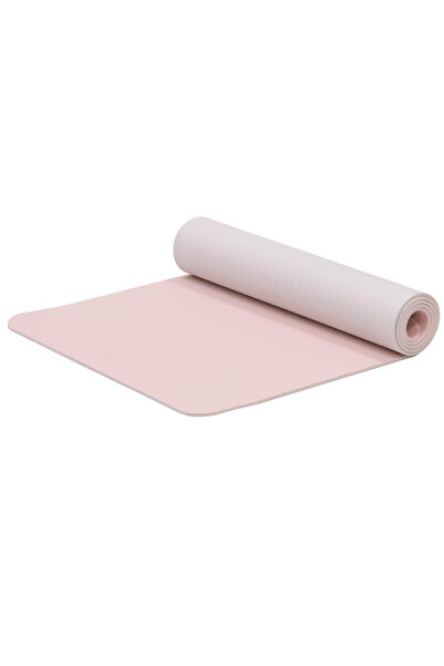 SERSIMO Non-slip TPE fitness mat, 183x61x1 cm, with carrying strap, pink
