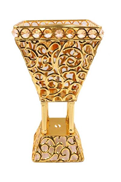 Bakhoor BoSidin مبخرة فاخرة مزينة بالكريستالات لتعطير وتزيين المنزل