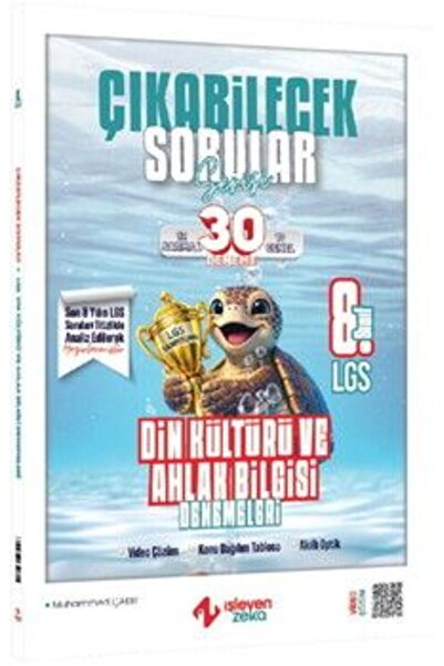 İşleyen Zeka Yayınları İşleyen Zeka 8. Sınıf LGS Din Kültürü ve Ahlak Bilgisi...