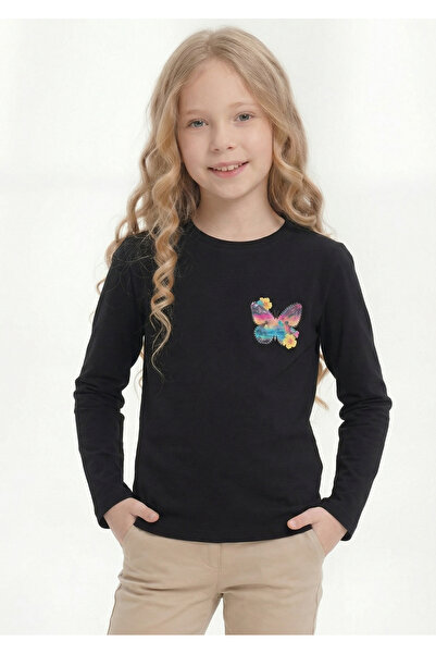 par lingerie pl Μακρυμάνικο μπλουζάκι για κορίτσια με στάμπα B12