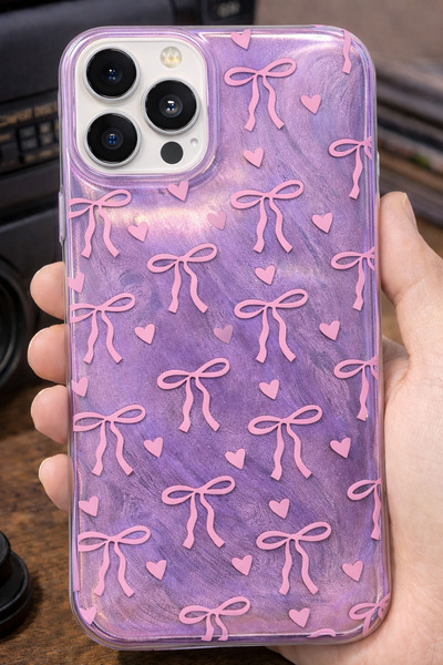 Coverzone حافظة هاتف صلبة أنيقة بنمط شريط هولوغرامي متوافقة مع آيفون 15 برو م...