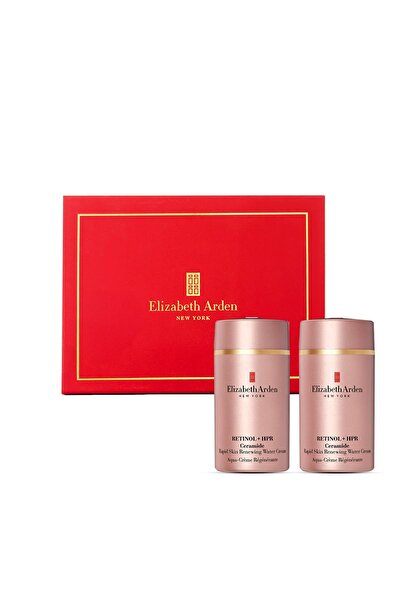 Elizabeth Arden ريتينول + إتش بي آر سيراميد كريم ترطيب وتنشيط الوجه، مجموعة ه...