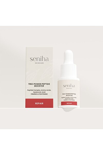 Seniha Skincare Trio Power Peptide Booster 30 ML I Yaşlanma Karşıtı Nemlendir...