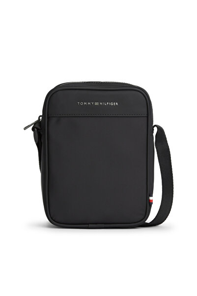 Tommy Hilfiger Black Th Repreve Mini Repo