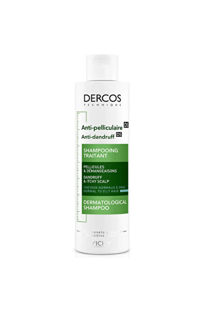 Dercos (Anti Dandruff DS) شامبو ديركوس المضاد للقشرة للشعر العادي إلى الدهني ...