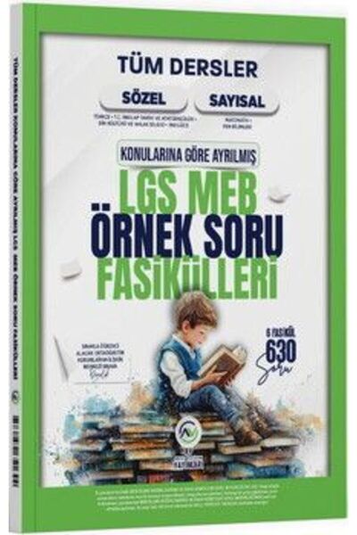AV YAYINLARI 8. Sınıf LGS MEB Tüm Dersler Örnek Soru Fasikülleri